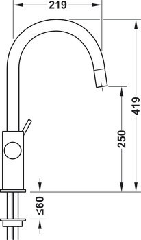 Páková baterie, Kuchyňská baterie, Grohe Blue® Professional