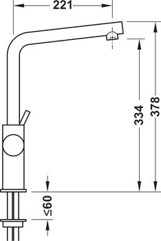 Páková baterie, Kuchyňská baterie, Grohe Blue® Professional