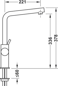 Páková baterie, Kuchyňská baterie, Grohe Red® Duo