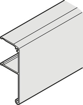 Panel k nacvaknutí, pro pojezdovou kolejnici