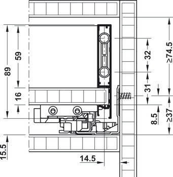 Panel, Pro vnitřní zásuvku Vionaro H89