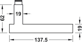 Pár dveřních klik, Startec LDH 2167