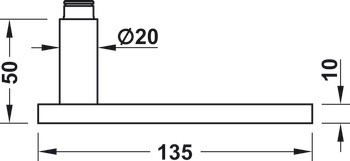 Pár dveřních klik, Startec LDH 2187