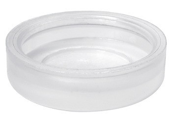 Plastový kluzák s efektem dorazu, c, kulatá