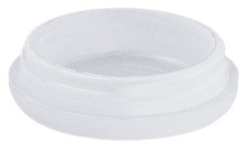 Plastový kluzák s efektem dorazu, b, kulatý