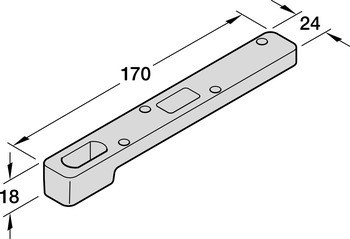 Podlahové zavírače, pro dvojčinné dveře, EN 2–4