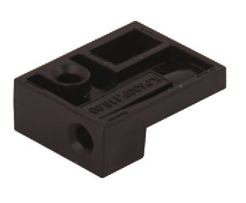 Podpěra, pro synchronizační tyč, pro systém zásuvkových výsuvů s bočnicí Häfele Matrix Box P Plus nebo Grass Nova Pro Scala