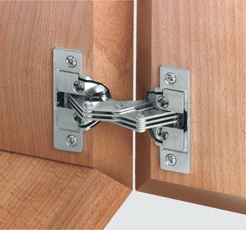 Pokosový závěs, Häfele GS 22,5, úhel otevření 120°