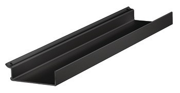 Police na kořenky, hliník, nástěnný systém, Labos