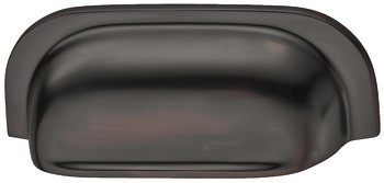 Povrchová úchytka, misková úchytka, mosaz, Häfele Déco