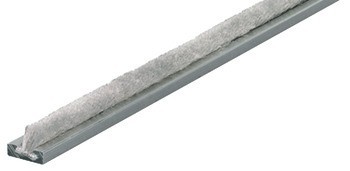 Prachová lišta, K nalepení nebo přišroubování (předvrtané otvory)