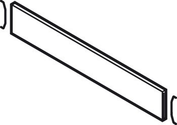 Příčné dělítko, Blum Ambia Line design dřeva