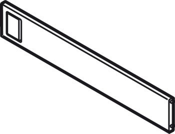 Příčné dělítko, Blum Ambia Line design oceli
