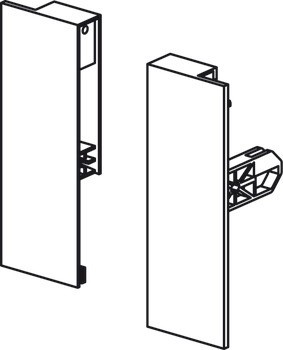 Připevnění vnitřního čela, pro Häfele Matrix S Slim