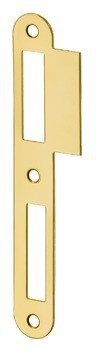 Přírubový protiplech, pro bezfalcové dveře, 170 mm, rovný