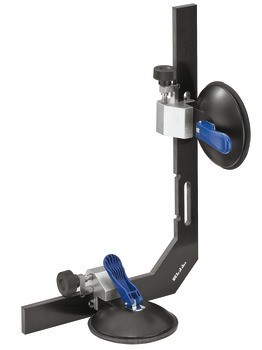 Přísavka na sklo, Jako upevňovací pomůcka pro lepení skla