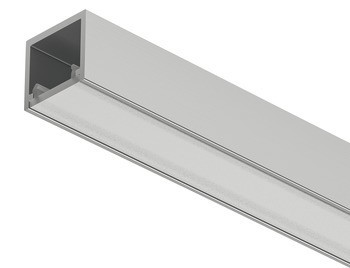 Profil pro spodní montáž, Häfele Loox5 profil 2102 pro osvětlovací LED pásky 8 mm