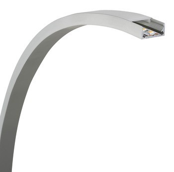 Profil pro spodní montáž, Obloukový profil 4104 pro osvětlovací LED pásky 8 mm