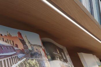 Profil pro zápustnou montáž, Häfele Loox5 profil 1105 pro osvětlovací LED pásky 8 mm