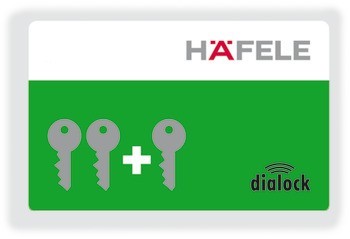 Programovací karta, pro elektronický zámek šatní skříňky