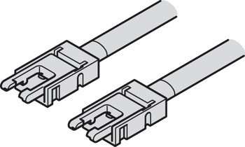 Propojovací kabel, pro Häfele Loox5 osvětlovací LED pásku, 8 mm, 3pólový (tunable white)