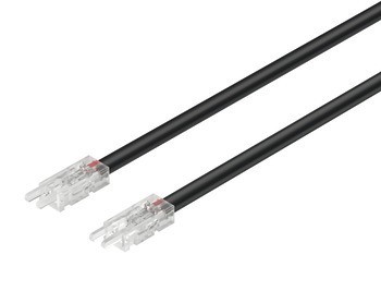 Propojovací kabel, pro Häfele Loox5 osvětlovací LED pásky, 5 mm, 2pólový (jednobarevná nebo tunable white 2vodičová technologie)