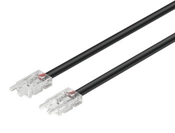 Propojovací kabel, pro Häfele Loox5 osvětlovací LED pásky, 8 mm, 2pólový (jednobarevná nebo tunable white 2vodičová technologie)
