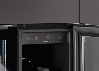 Prosklená lednice na víno, Häfele Assedo RUW13GB82d3a, Pro šířku korpusu: 300 mm