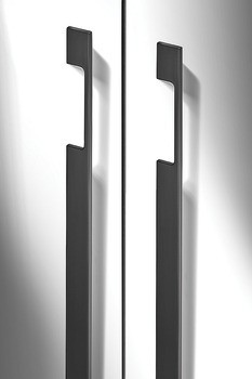 Prstová úchytka, Häfele Déco, nerez