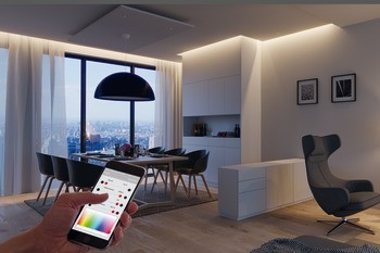 Rádiový dálkový ovladač, Häfele Connect BLE box, 24 V, 3pólový (tunable white)