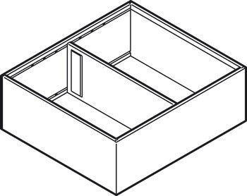 Rám, Blum Legrabox Ambia Line design ocel