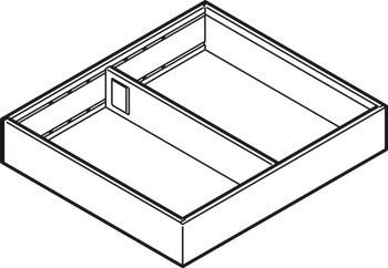 Rám, Blum Legrabox Ambia Line design ocel