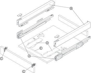 Rám, Häfele Matrix Box P Plus