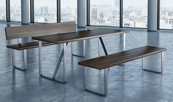 Rám nohy pro lavici, Se stabilizérem