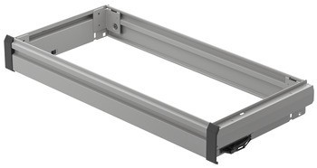 Rám pro závěsné desky, Variant-S, variabilní šířka, za panely a dveře