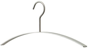 Ramínka na šaty, nerez, pevný háček
