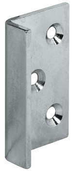 Rohový protiplech, Häfele Symo EC, pro zámek se střelkovou závorou k přišroubování Häfele Symo EC, k přišroubování