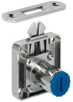 Roletkový zámek k přišroubování, Häfele Symo EC, backset 24,5 mm