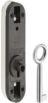 Rozvorový zámek, Häfele Symo LB, backset 14 mm