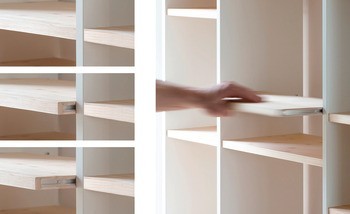 Rybinové pouzdro, k přišroubování, rybinový spoj pro skrytou montáž