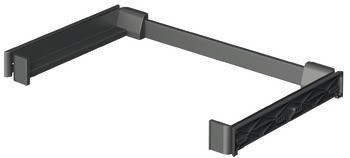 Sada bočnic zásuvky pro funkční výsuv, Kesseböhmer Conero, 72 H