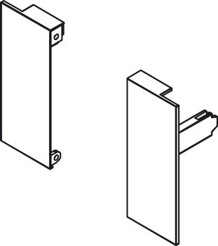 Sada čelního kování, pro vnitřní zásuvku Matrix Box Slim A