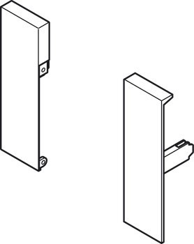 Sada čelního kování, pro vnitřní zásuvku Matrix Box Slim A