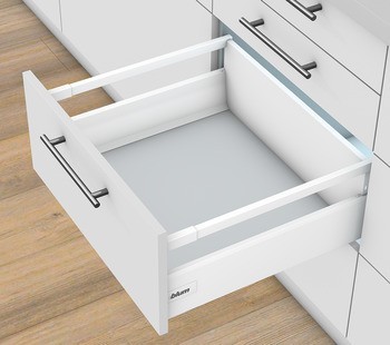 Sada čelního výsuvu, Blum Tandembox antaro, reling D, systémová výška K, výška bočnice zásuvky 115 mm