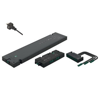 Sada Driveru s Connect Mesh 6cestným rozbočovačem a RGB adaptérem, Häfele Loox5, konstantní napětí 24 V