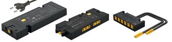 Sada Driveru s Connect Mesh 6cestným rozbočovačem a tunable white adaptérem, Häfele Loox5, konstantní napětí 12 V
