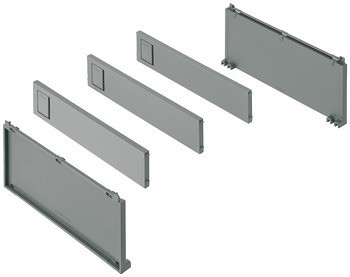 Sada držáku lahví, Blum Ambia Line design oceli