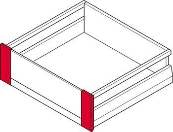 Sada držáku panelu, Pro čelní panel