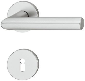 Sada dveřních klik, FSB ASL® model 11 1076/12 1076, hliník