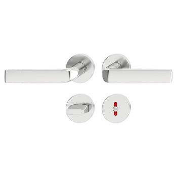 Sada dveřních klik, FSB ASL® model 12 1267 hliník